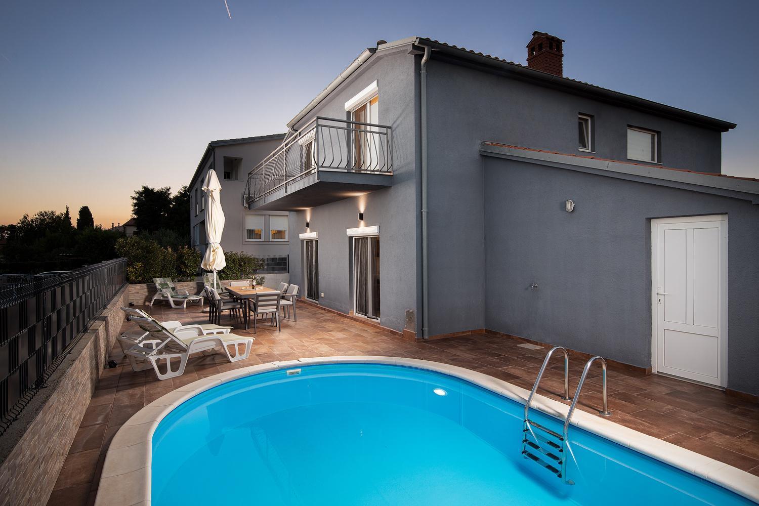 Villa Papillon - Top Ausgestattete Ferienoase Pula Exterior foto